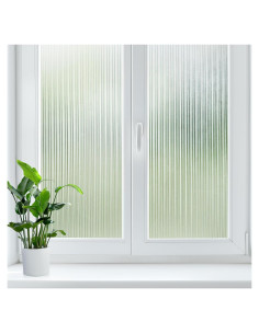 Película de Ventana LUTE Estriada 44.5x200 cm Anti UV