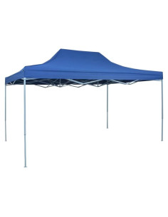 Carpa Plegable RINDIGOO 280x410 cm Azul Resistente UV