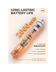 Afilador de cuchillos eléctrico LEFUGO 3 velocidades 7000 RPM 2