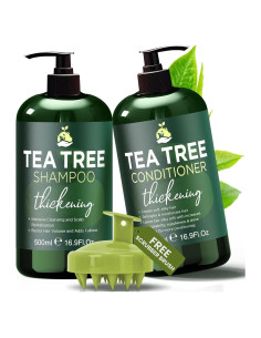 Conjunto de Champú y Acondicionador Terramed 500ml - Árbol de Té