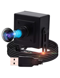 Cámara USB 13MP IEights Gran Angular 100 Grados Webcam
