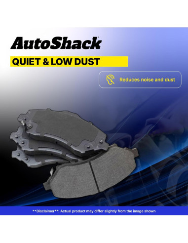 Juego de Pastillas de Freno Cerámicas Traseras AutoShack SCD1354