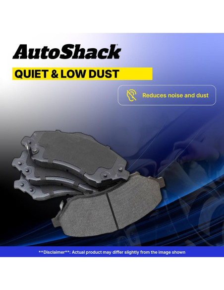 Juego de Pastillas de Freno Cerámicas Traseras AutoShack SCD1354