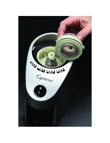 Molinillo de Café Burr Conical Capresso 560, Acero Inoxidable, 240g