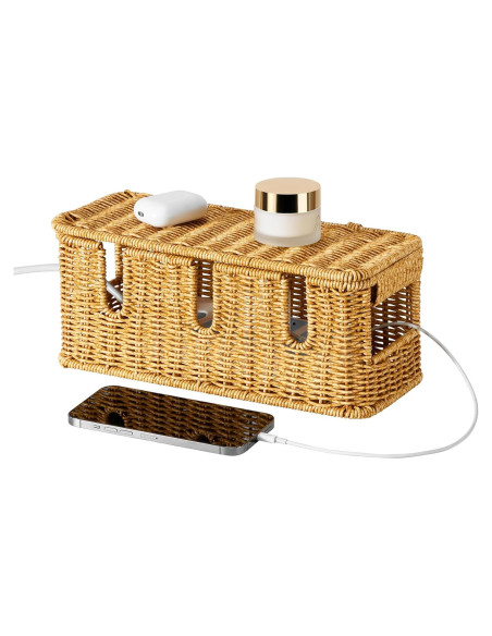 Caja Organizadora de Cables Vicorise 31.75x12.95x12.95 cm