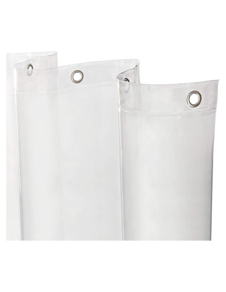 Cortina de Ducha Kenney PEVA Antimicrobiana 178x183 cm