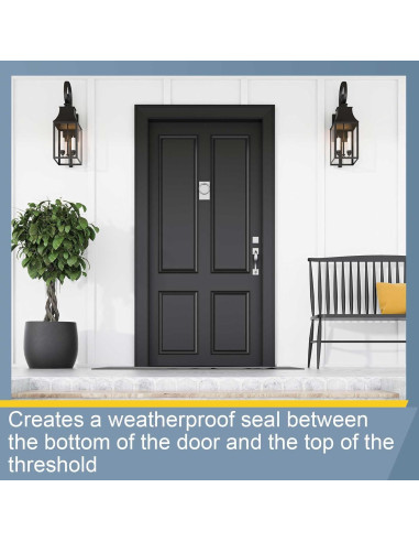 Barrera de Puerta Doble Burbuja Pushglossy 2 Pcs 91.5 cm PVC Negro