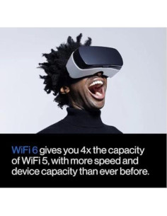 Sistema Mesh WiFi 6 Linksys MX8400 | Cobertura 500 m | 2 Unidades 2