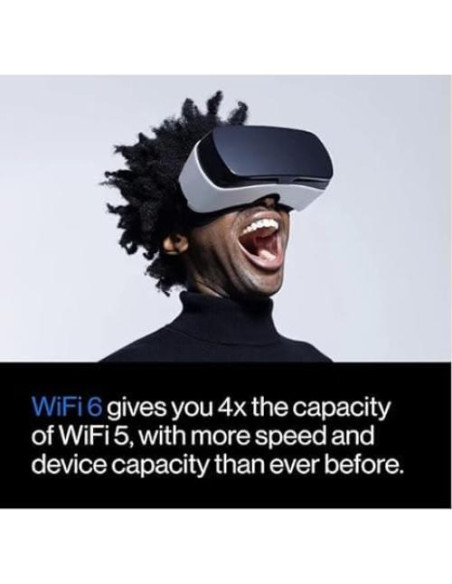 Sistema Mesh WiFi 6 Linksys MX8400 | Cobertura 500 m | 2 Unidades