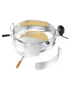 Kit Rotisserie y Pizza Onlyfire Acero Inoxidable 22"