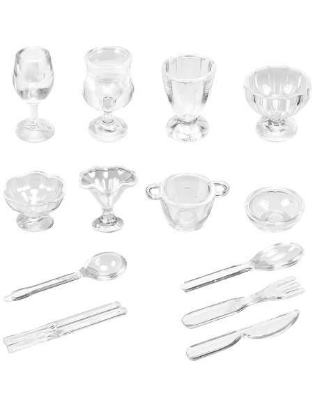 200 Piezas Miniatura Comida y Bebidas WEHOO Accesorios