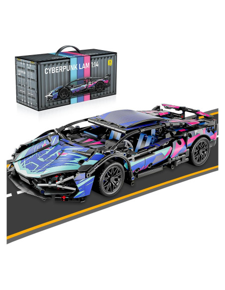 Bloques de Construcción Auto Deportivo PinkBee 1:14 1314 Piezas