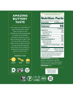 Ghee en Spray 4th & Heart 142g Sin Lactosa Keto Paleo 2