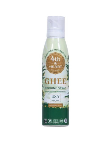 Ghee en Spray 4th & Heart 142g Sin Lactosa Keto Paleo
