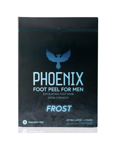 Paquete de 2 Exfoliantes para Pies Phoenix Foot Peel XL - Mentol