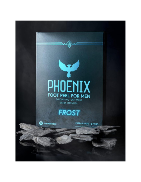 Paquete de 2 Exfoliantes para Pies Phoenix Foot Peel XL - Mentol