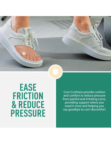 Almohadillas para Callos Comfwalk 60 Unidades Pequeñas Beige