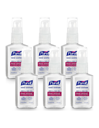 Desinfectante de Manos Avanzado Purell Prime Defense 6x60ml