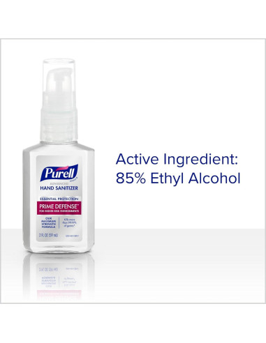 Desinfectante de Manos Avanzado Purell Prime Defense 6x60ml