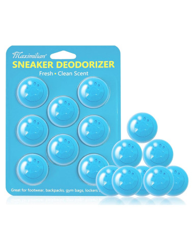 Bolas Desodorantes MAXIMILIAN 8 Piezas para Zapatos y Armarios
