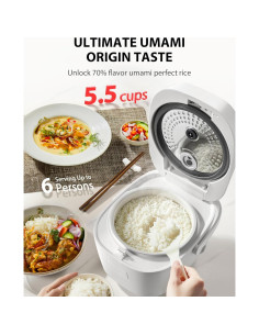 Olla Arrocera TOSHIBA RC-10DRUNA 5.5 Tazas 15 Funciones 2