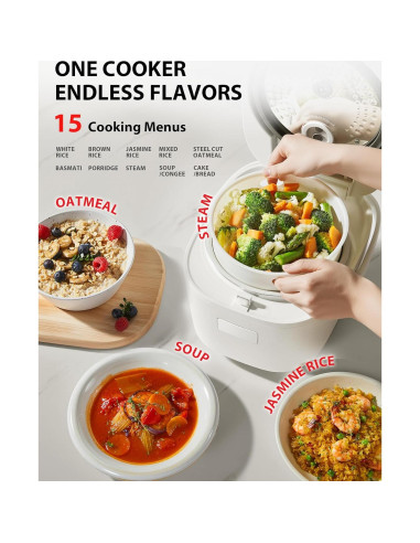 Olla Arrocera TOSHIBA RC-10DRUNA 5.5 Tazas 15 Funciones