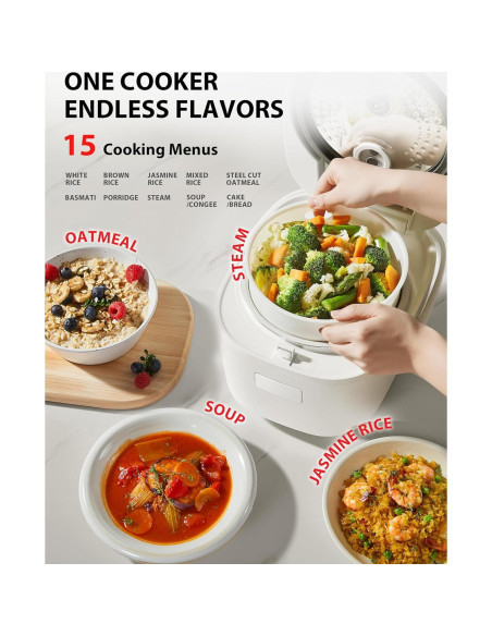 Olla Arrocera TOSHIBA RC-10DRUNA 5.5 Tazas 15 Funciones