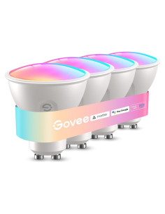 Bombilla Inteligente Govee GU10 RGBWW 400LM Paquete de 4