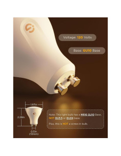 Bombilla Inteligente Govee GU10 RGBWW 400LM Paquete de 4 2