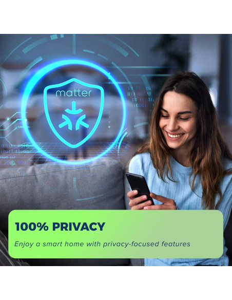 Bombillas Inteligentes Matter 100W E26 WiFi RGB 1350LM 4PCS