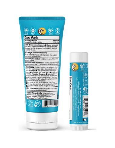 Combo Protector Solar Mineral Badger SPF 30 y Stick SPF 35