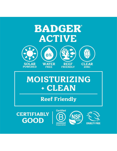 Combo Protector Solar Mineral Badger SPF 30 y Stick SPF 35