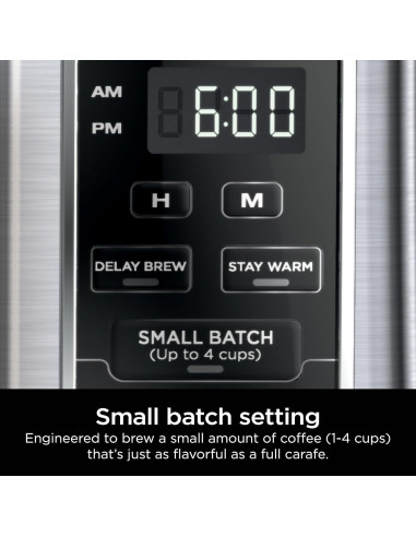 Cafetera Programable Ninja CE251 12 Tazas Acero Inoxidable