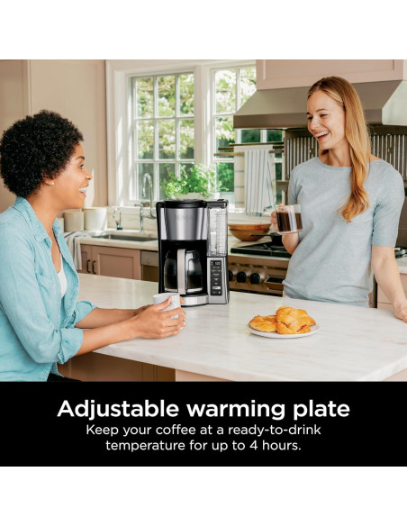 Cafetera Programable Ninja CE251 12 Tazas Acero Inoxidable