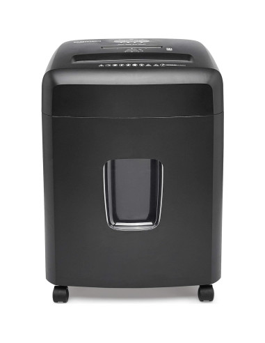 Trituradora de Papel Amazon Basics 15 Hojas Corte Cruzado