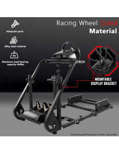 Soporte de Monitor Hottoby para Simulador de Carreras Ajustable 2