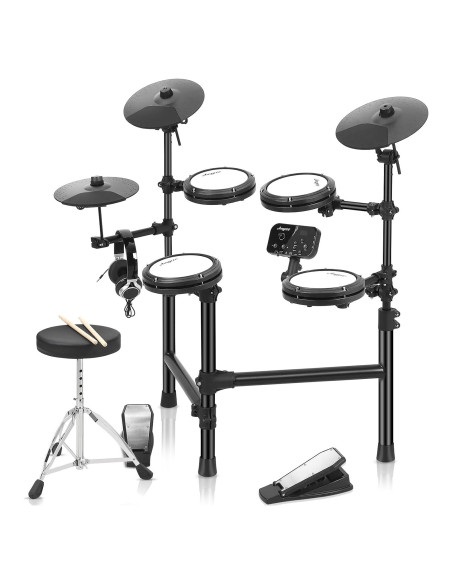 Batería Electrónica GAOMON con 4 Almohadillas y 150 Sonidos