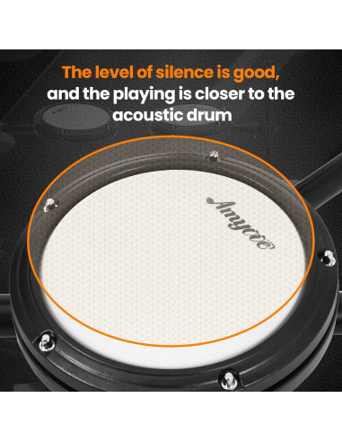 Batería Electrónica GAOMON con 4 Almohadillas y 150 Sonidos