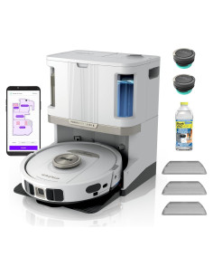 Aspiradora Robot Shark AV2800ZE, autovaciado, 60 días