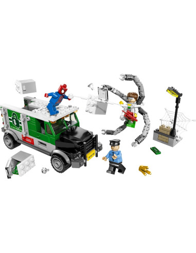 LEGO Superhéroes Robo de Camión Doc Ock 3 minifiguras