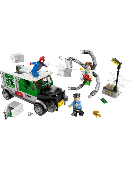 LEGO Superhéroes Robo de Camión Doc Ock 3 minifiguras LEGO Superhéroes Robo de Camión Doc Ock 3 minifiguras