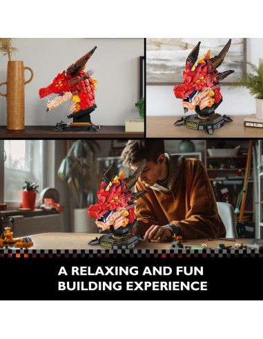 Conjunto de Bloques de Construcción Dragón JMBricklayer 70105
