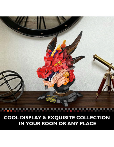 Conjunto de Bloques de Construcción Dragón JMBricklayer 70105