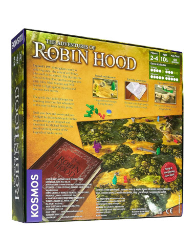 Juego de Mesa Las Aventuras de Robin Hood | Kosmos | 2-4 Jugadores