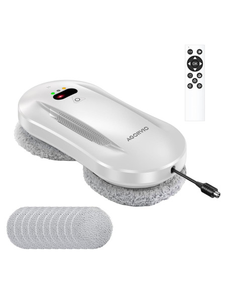 Robot Limpiador de Ventanas AGORVIO T6 PRO con Control Remoto