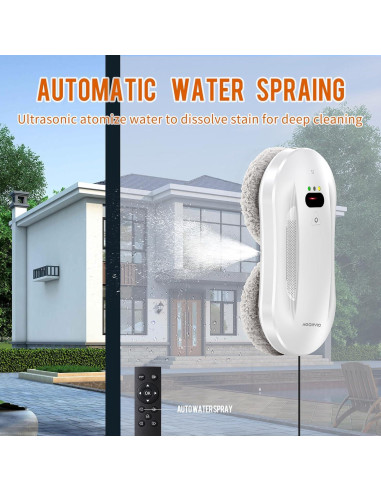 Robot Limpiador de Ventanas AGORVIO T6 PRO con Control Remoto