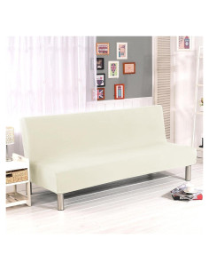 Funda Estirable para Sofá Sin Brazos Sokamore Beige 180-210 cm