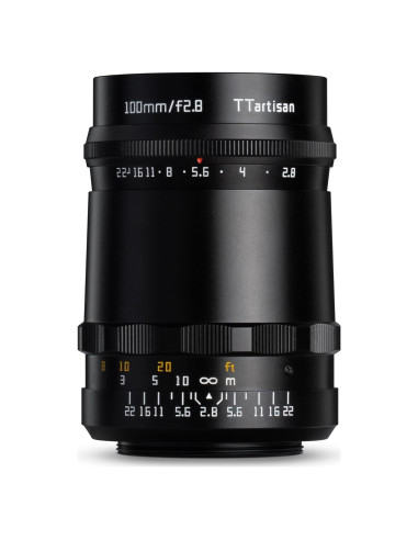Lente TTArtisan 100mm F2.8 Bokeh Burbuja M42 0.47kg