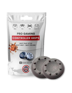 Empuñaduras de Pulgar Silicona HardToChooseOne Gris