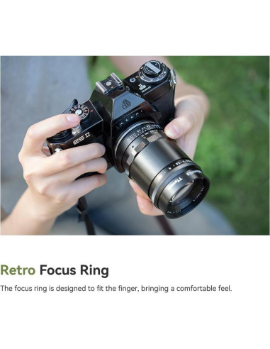 Lente TTArtisan 100mm F2.8 Bokeh Burbuja M42 0.47kg